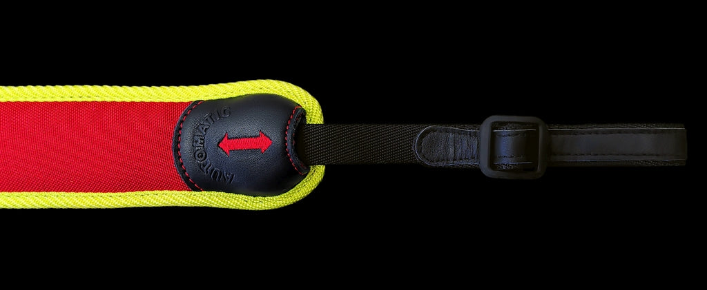 【AUTOMATIC】リトラクター  ガンスリング オートマティック イェローレッド / Retractor Gun Sling AUTOMATIC YELLOW-RED