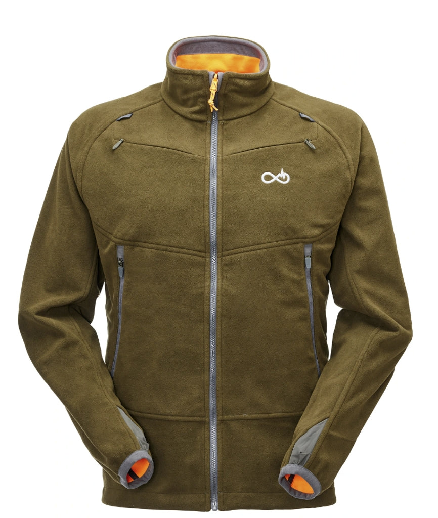 【狩猟生活2024 vo.17掲載】ヘリックス リバーシブル フリースジャケット インフィニティソリッド / HELIX REVERSIBLE FLEECE JACKET INFINITY SOLID (MEN)（リバーシブル）