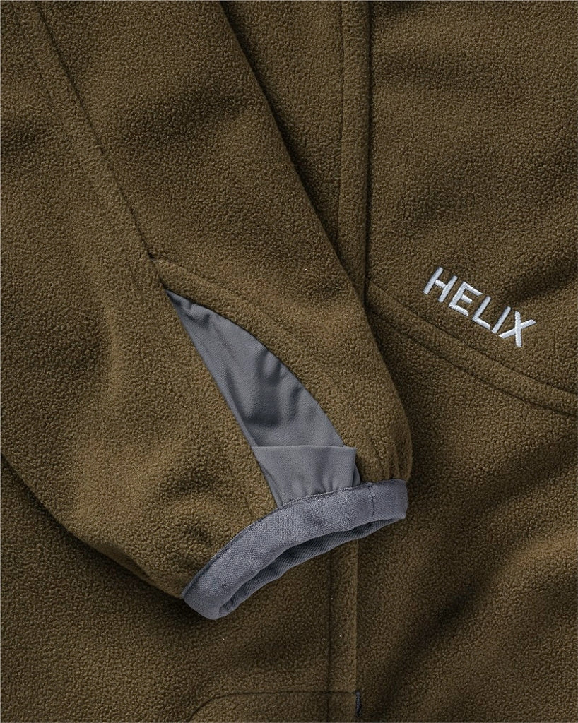 【狩猟生活2024 vo.17掲載】ヘリックス リバーシブル フリースジャケット インフィニティソリッド / HELIX REVERSIBLE FLEECE JACKET INFINITY SOLID (MEN)（リバーシブル）