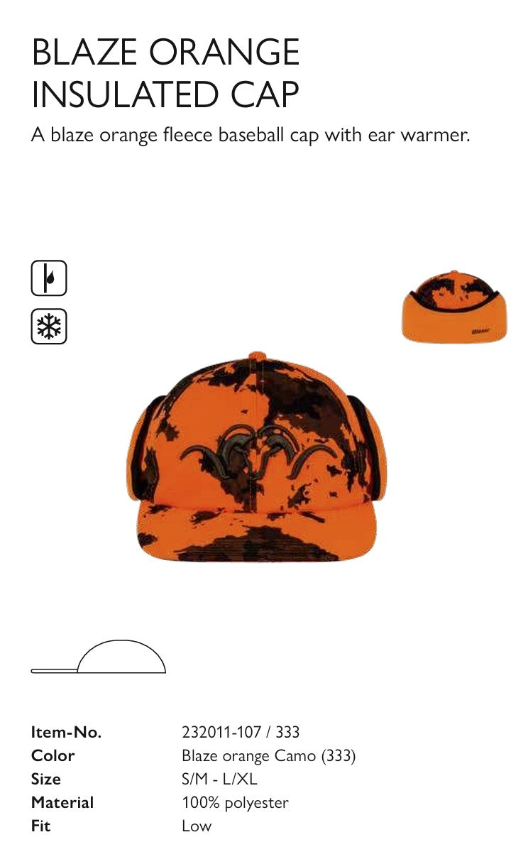 インシュレーテッド キャップ ブレーズ-オレンジ / Blaze Insulated Cap Blaze-ORANGE