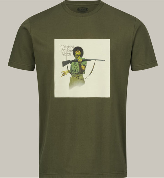 98周年記念シャツ "MAUSER Man" / 98 Jubiläums-Shirt „MAUSER-Mann“