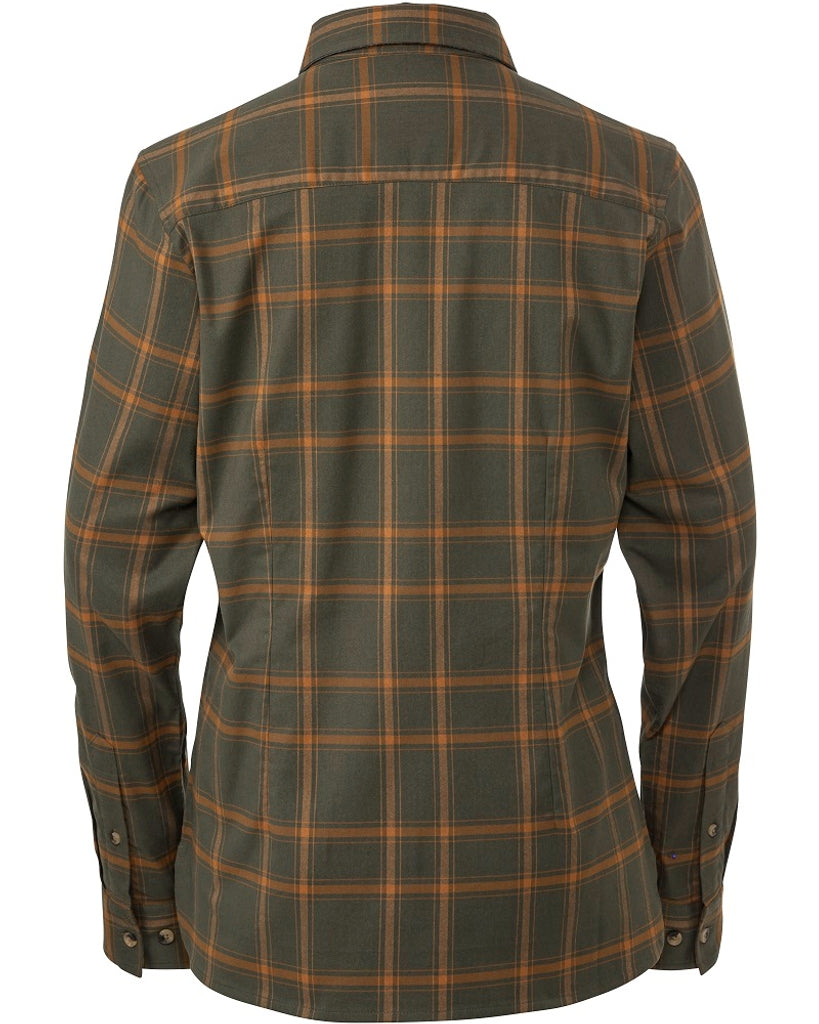 エキスパート チェック ブラウス / EXPERT CHECK BLOUSE (WOMEN)（綿ポリエステル生地）