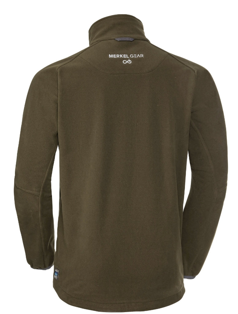 【狩猟生活2024 vo.17掲載】ヘリックス リバーシブル フリースジャケット インフィニティソリッド / HELIX REVERSIBLE FLEECE JACKET INFINITY SOLID (MEN)（リバーシブル）